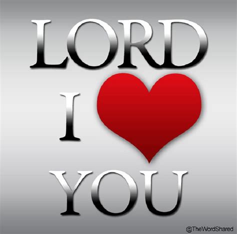 I love you the lord - I love you with the Love of the Lord